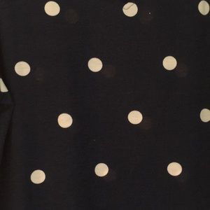 Lularoe Christy, 3x xxxl, blue/white polka dots